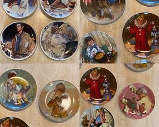 Rockwell Thorton Utz Collector Plates