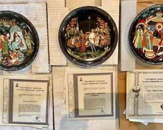 Russian Legends Collectible Plates
