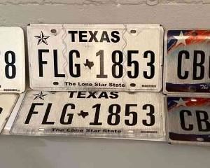 Texas License Plates