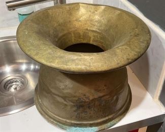 Vintage Brass Spittoon