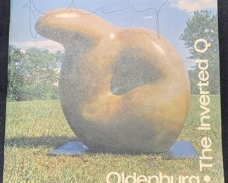 Signed CLAES OLDENBURG The Inverted Q Catalog
