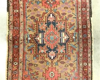 Antique Handmade Persian Wool Area Rug
