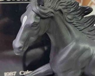 Calendar, Photos By Robin Hood, Bone, Metal Or Glass Horses, Picture Of Roy Rogers Dale Evans