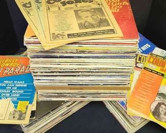 Country Classics Mystery Lot Of Album Records