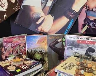 Let The Good Times Roll...Mystery Lot Of Rock N Roll Albums, Music Books, Posters And More