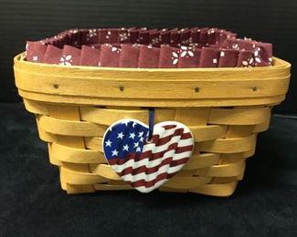 Longaberger Baskets Variety, Plus 2 Clay Mugs
