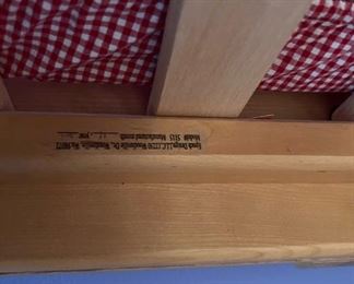 Epoch Design loft bed with student desk.