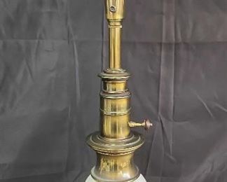 06 Antique Stiffel Ostrich Egg Table Lamp