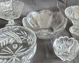 Assortment of Glass Bowls