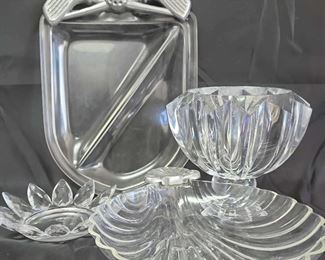 Clear Acrylic Serving Dishes