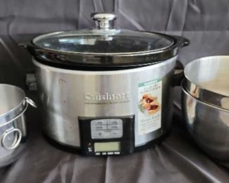Cuisinart Slow Cooker Mixing Bowls
