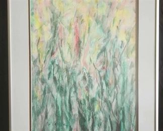 Framed Abstract Painting