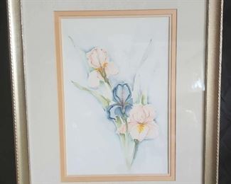 Large CA Johnson Framed Art