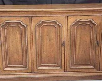 Vintage 60s Heritage Furniture Co. Solid Wood Buffet