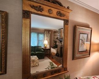 Gilded Bevel Mirror 