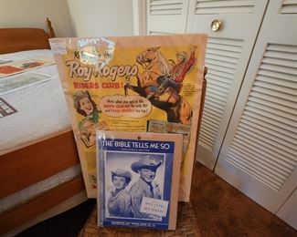 Huge Collection of Roy Rogers memorabilia