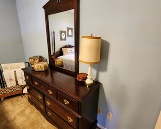 Dresser and Mirror