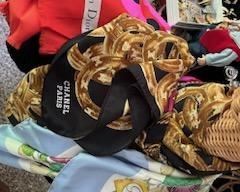 Vintage Chanel, Gucci and Christian Dior Scarves