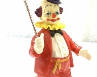 New Bright Battery Operated Rolling Clown
