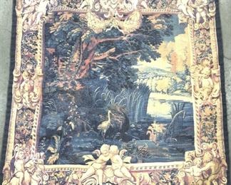 Dream D Art Verdure au Cygne Wall Tapestry Belgium
