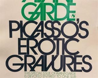 Avant Garde Picsssos Erotic Gravures Book
