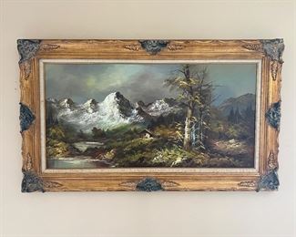 G. Whitman Oil on Canvas