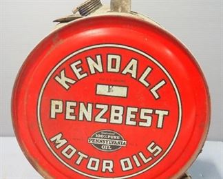 Kendall Motor Oils Penzbest 5 Gallon Rocker Can