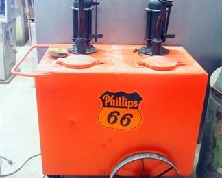 Phillips 66 Oil Lubester Cart