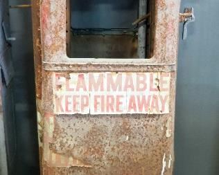 Vintage Gas Pump, Unknown Model