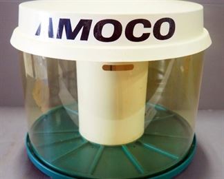 Amoco Pump Topper, Approx 14" High x 16.5" Diameter, With Instructions