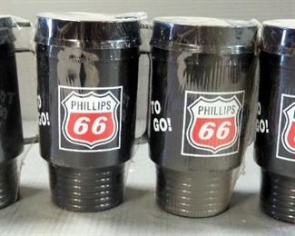 Phillips 66 Travel Mugs, New In Package, Qty 4