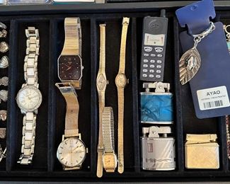 WATCHES, LIGHTERS