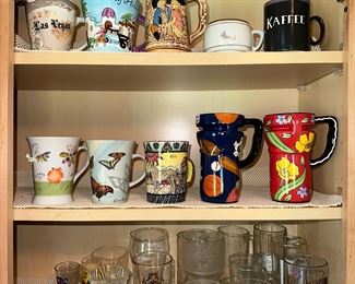 MUGS, GLASSES