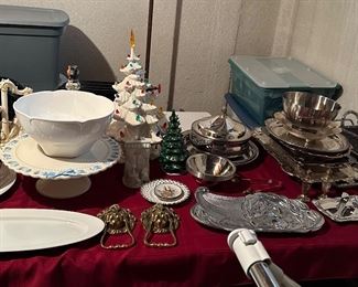 DISHWARE, SILVERPLATE