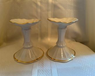 LENOX CANDLE HOLDERS