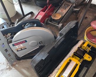 RADIAL SAW, FLOOR JACKS