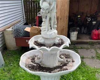 FOUNTAIN MADE FROM RESIN
