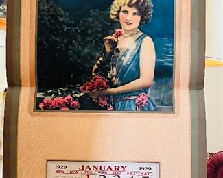 Antique Advertising Calendar 