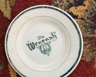 The Wenonah Hotel Advertising Dish 