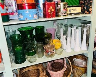 Vases, Tins & Baskets! 