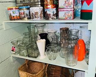 Vases, Tins & Baskets! 