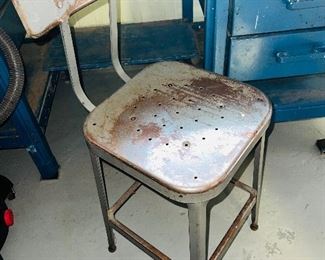 Metal Shop Chair
