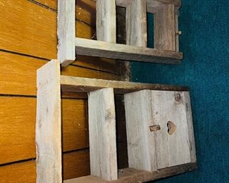 Wooden Display Shelves 