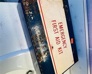 Vintage First Aid Kit 