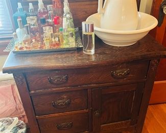 Drying Rack & Perfumes 