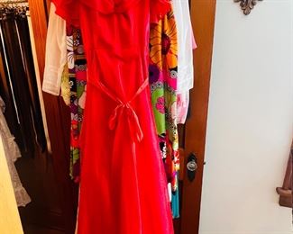 Vintage Red Dress 