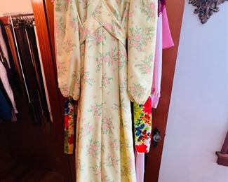 Vintage Yellow Dress