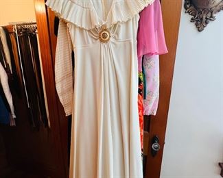 Vintage Off-White Dress 