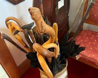 Walking Stickes, Caine & Umbrellas 