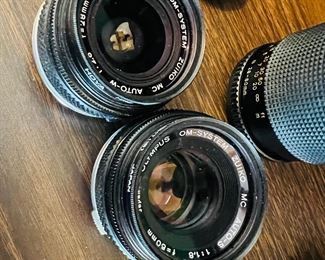 Olympus Camera lenses 